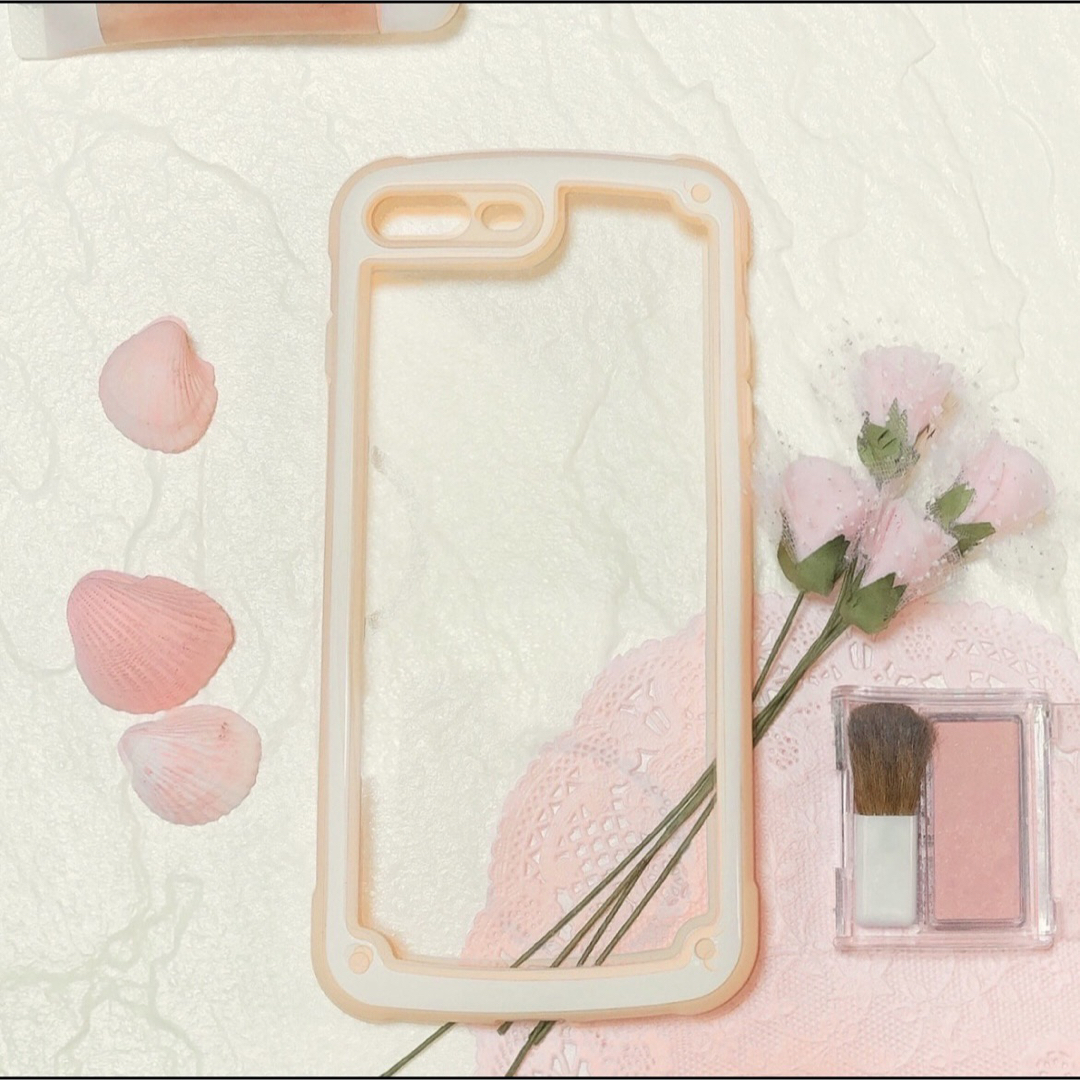 iPhone(アイフォーン)の【iPhoneX/XS】ピンク iPhoneケース 大人気 シンプル フレーム スマホ/家電/カメラのスマホアクセサリー(iPhoneケース)の商品写真