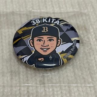 オリックスバファローズ(オリックス・バファローズ)のオリックスバファローズ　来田涼斗　缶バッジ(記念品/関連グッズ)