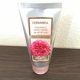 フェルナンダ(FERNANDA)のフェルナンダ フレグランスハンドクリーム ピンクエウホォリア 50g(ハンドクリーム)