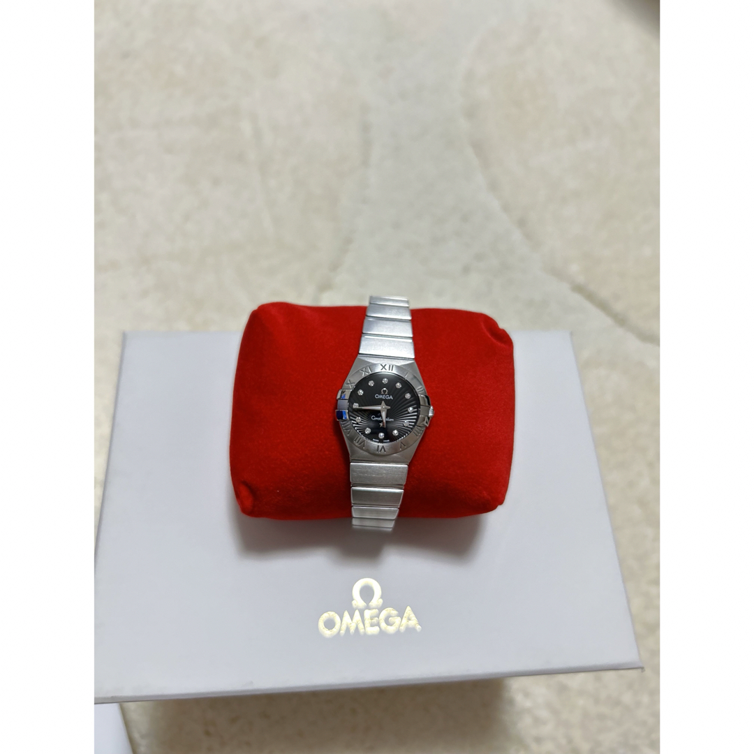 OMEGA(オメガ)のオメガ コンステレーション　ブラック　クオーツ　レディース レディースのファッション小物(腕時計)の商品写真