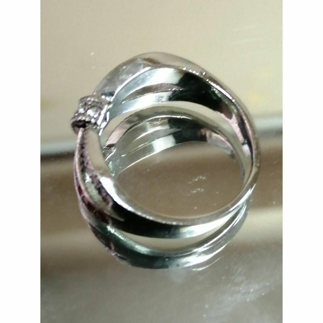 【SALE】リング レディース メンズ アクセサリー レッド 指輪 20号 レディースのアクセサリー(リング(指輪))の商品写真