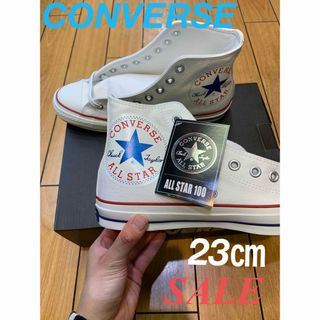 オールスター(ALL STAR（CONVERSE）)の✨新品✨CONVERSE コンバース　オールスター　100 ヒュージパッチ　ハイ(スニーカー)