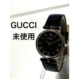 グッチ(Gucci)の未使用！　GUCCI グッチ　電池新品　ボーイズサイズ　男女兼用　腕時計(腕時計(アナログ))