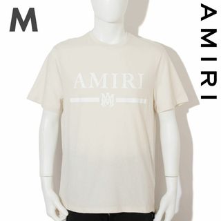 アミリ(AMIRI)の新品 AMIRI MA BAR LOGO TEE Tシャツ ライトベージュ(Tシャツ/カットソー(半袖/袖なし))