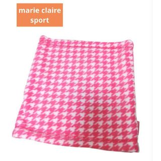 マリクレール(Marie Claire)の✨美品✨marie claire sport★千鳥柄★ネックウォーマー(ネックウォーマー)