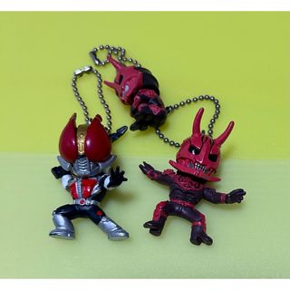 BANPRESTO - 仮面ライダー電王　モモタロスキーホルダー3点