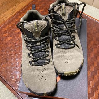 メレル(MERRELL)のメレル MERRELL ラプト ミッド ウォータープルーフ メンズ カラー：オリ(スニーカー)