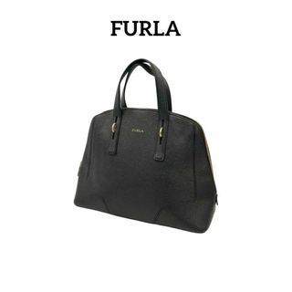 フルラ(Furla)のフルラ レザー ブラック 2WAY ショルダー バッグ ハンドバッグ レディース(ハンドバッグ)