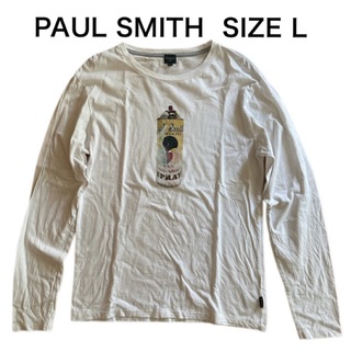 Paul Smith - PAUL SMITH ポールスミス 長袖プリントTシャツ スプレーSPRAY L