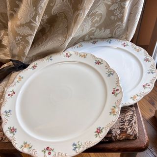 ローゼンタール(Rosenthal)の新品 ドイツ製 ローゼンタール Classic rose ラウンドプラター 2枚(食器)