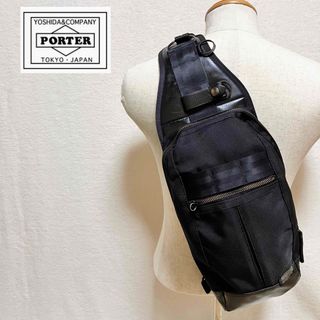 ポーター(PORTER)のPORTER メンズ ボディーバック スリング ヒート(ボディーバッグ)