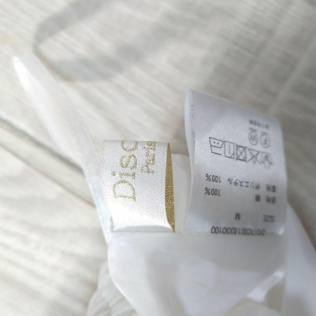 Discoat(ディスコート)の美品ディスコート スカート 白  ホワイト コットン 薄め 透明感 きれい 春夏 レディースのスカート(ひざ丈スカート)の商品写真