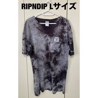 リップンディップ(RIPNDIP)のRIPNDIP リップンディップ 半袖 Tシャツ Lサイズ タイダイ(Tシャツ/カットソー(半袖/袖なし))