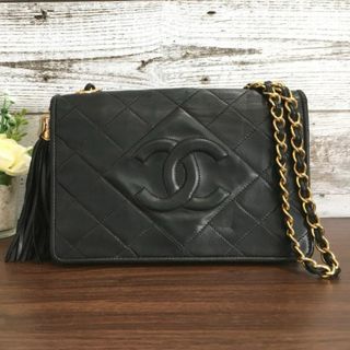 シャネル(CHANEL)のCHANEL マトラッセ フリンジ付ショルダーバッグ(ショルダーバッグ)