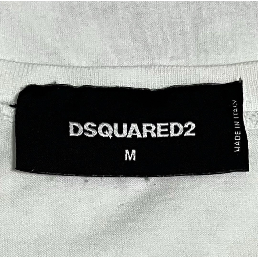 DSQUARED2(ディースクエアード)の【人気】DSQUARED2　ディースクエアード　プリントTシャツ　ブランドロゴ メンズのトップス(Tシャツ/カットソー(半袖/袖なし))の商品写真