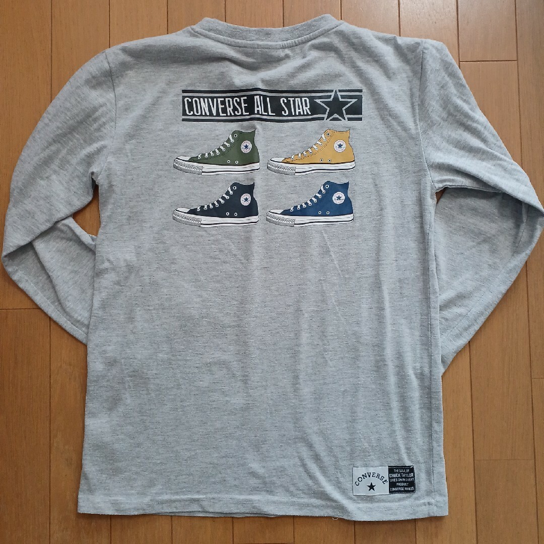 CONVERSE(コンバース)の【CONVERSE】ロンT　160 キッズ/ベビー/マタニティのキッズ服男の子用(90cm~)(Tシャツ/カットソー)の商品写真