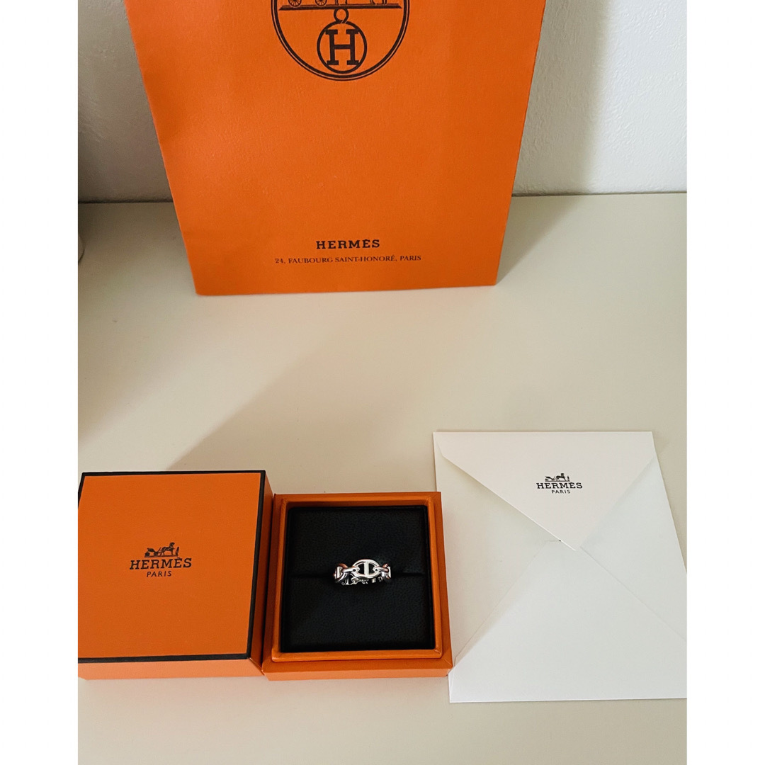 Hermes(エルメス)の新品♡未使用　エルメス♡ シェーヌダンクル　アンシェネ　Pm リング♡ レディースのアクセサリー(リング(指輪))の商品写真