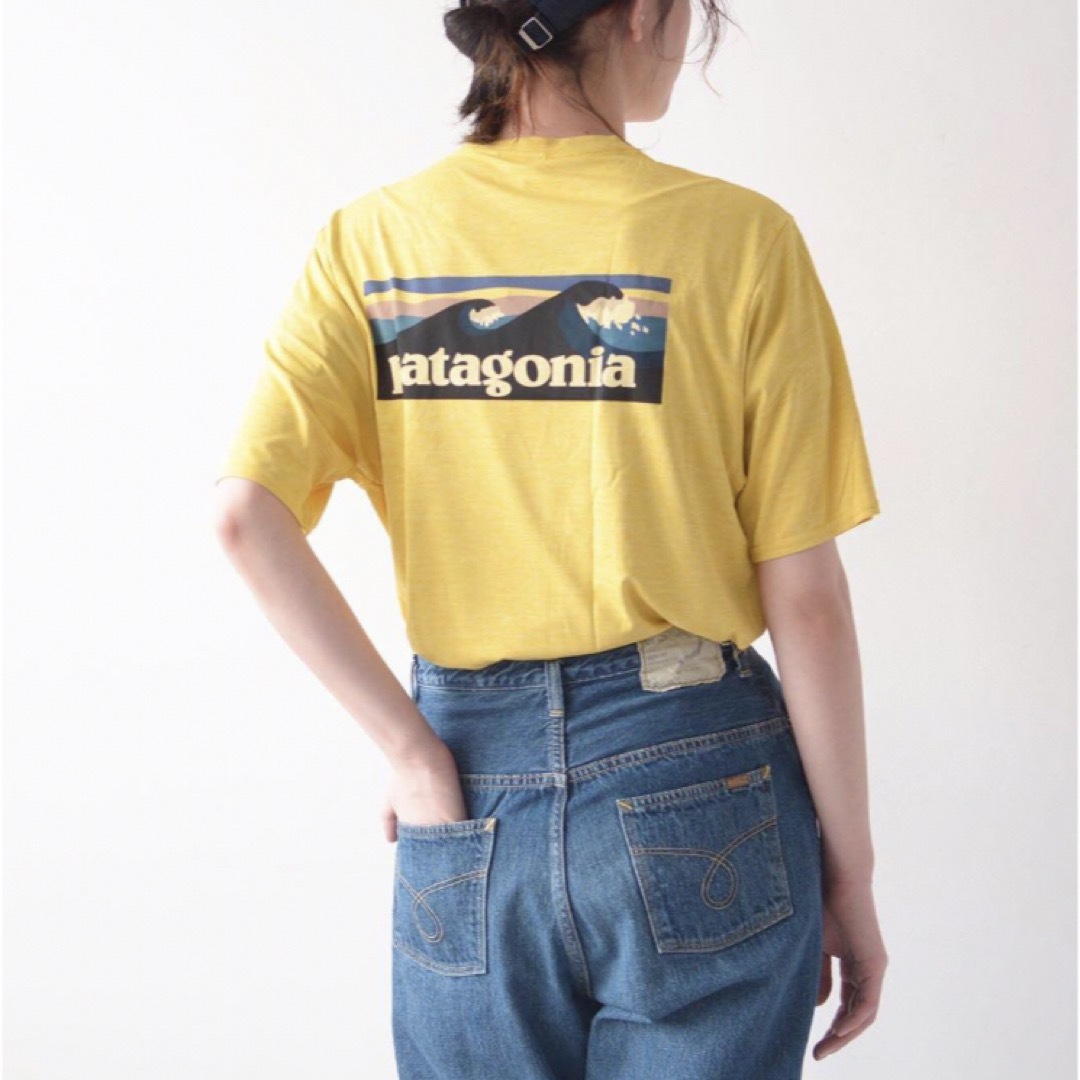 patagonia(パタゴニア)の⭐️人気完売柄⭐️patagonia キャプリーン クール Tシャツ⭐️速乾 メンズのトップス(Tシャツ/カットソー(半袖/袖なし))の商品写真