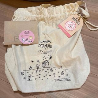 ロクシタン(L'OCCITANE)のロクシタン　巾着　スティッカー(ポーチ)