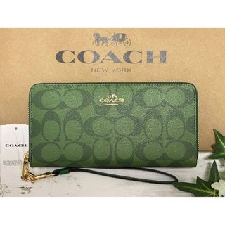 コーチ(COACH)の新品未使用COACH アラウンドジップ　長財布(財布)