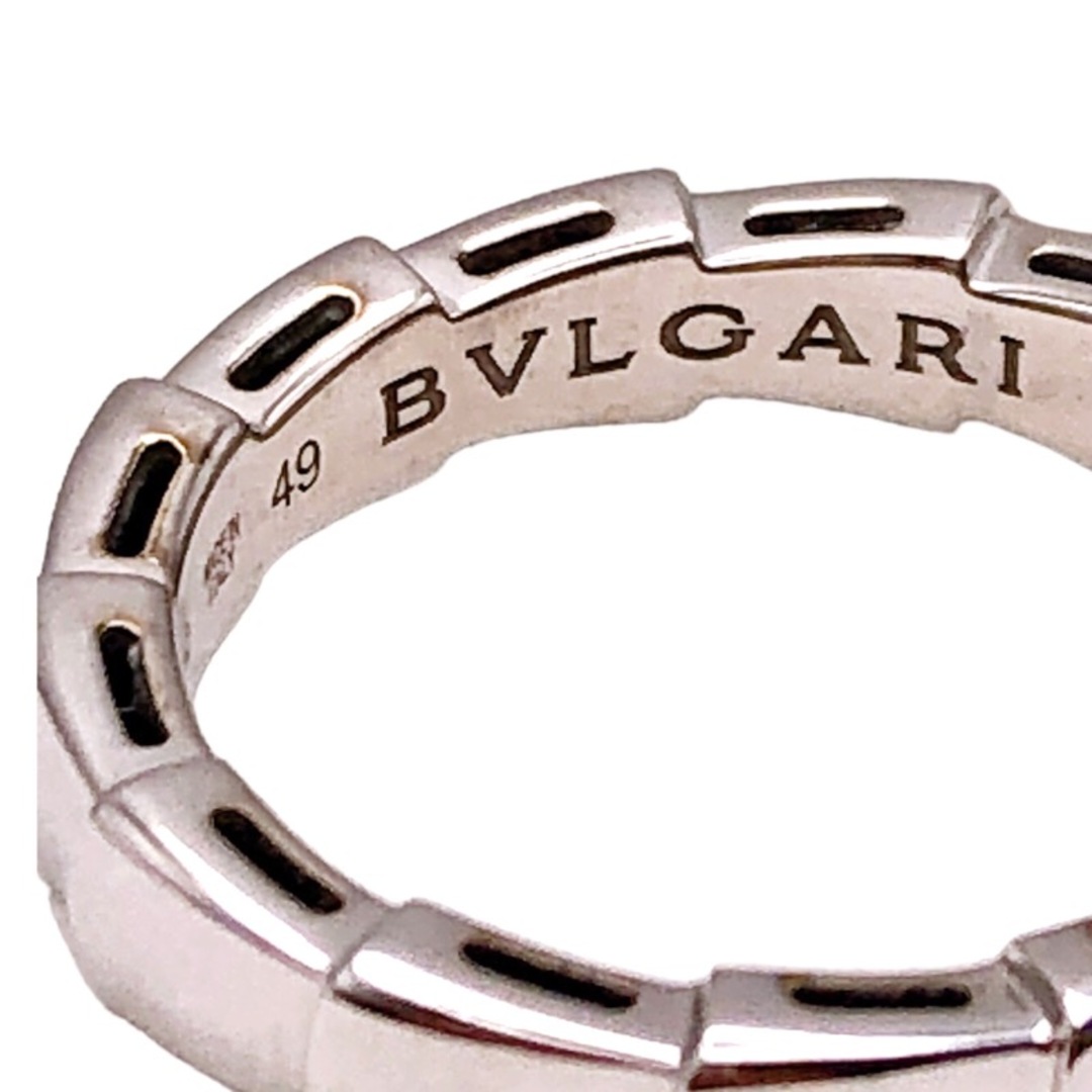 BVLGARI(ブルガリ)の　ブルガリ BVLGARI セルペンティヴァイパーウェディングリング 349678 ＃49 750WG ジュエリー レディースのアクセサリー(リング(指輪))の商品写真