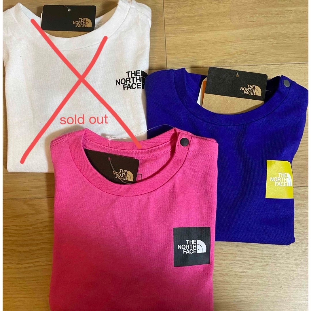 THE NORTH FACE(ザノースフェイス)のノースフェイス　Tシャツ　90 キッズ/ベビー/マタニティのキッズ服男の子用(90cm~)(Tシャツ/カットソー)の商品写真