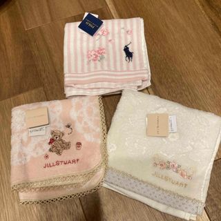 ジルスチュアート(JILLSTUART)のハンカチ　3点セット(ハンカチ)