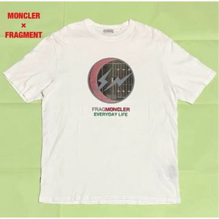 モンクレール(MONCLER)のMONCLER×FRAGMENT Hiroshi Fujiwara　コラボT(Tシャツ/カットソー(半袖/袖なし))