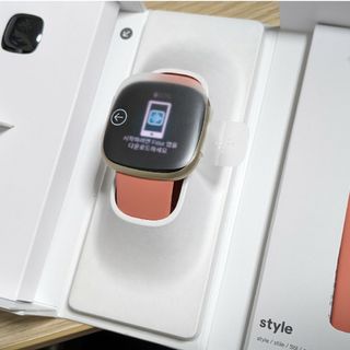 美品 Fitbit Versa3 Suica対応フィットネス スマートウォッチ(腕時計(デジタル))