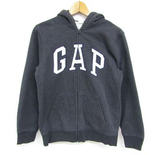 ギャップ(GAP)のギャップ ジップアップパーカー スウェット スエット 裏ボア キッズ 男の子用 160サイズ ダークグレー GAP(Tシャツ/カットソー)