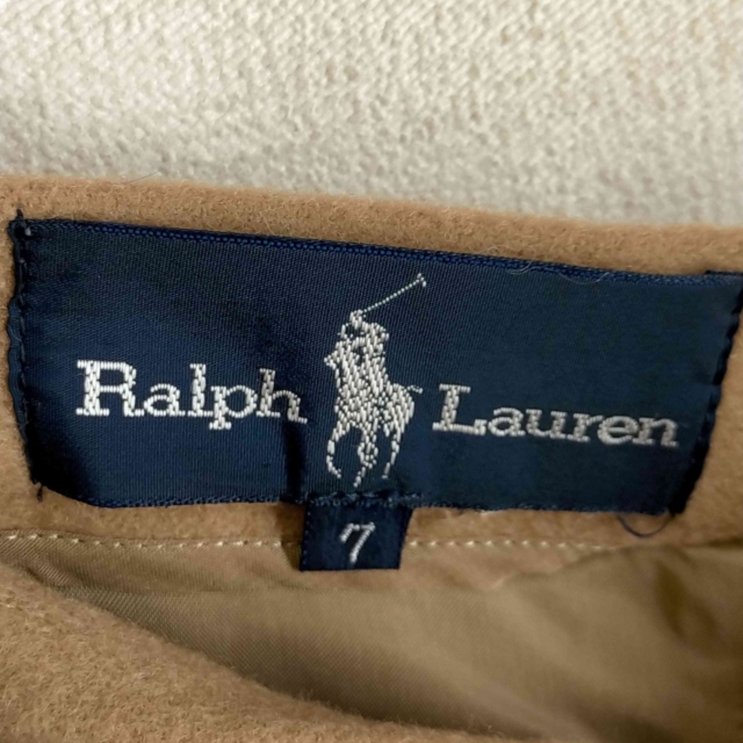Ralph Lauren(ラルフローレン)のRALPH LAUREN(ラルフローレン) キャメルウールタイトスカート レディースのスカート(その他)の商品写真