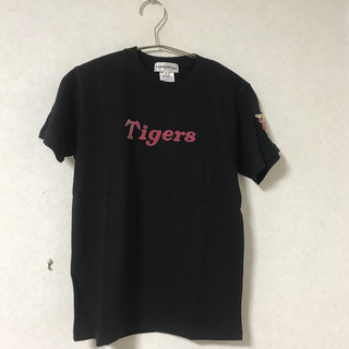 ハンシンタイガース(阪神タイガース)の未使用　阪神タイガース2005 ブラック　レディース　Sサイズ(Tシャツ(半袖/袖なし))