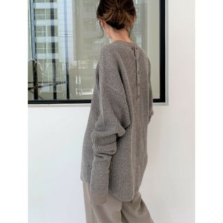 アパルトモンドゥーズィエムクラス(L'Appartement DEUXIEME CLASSE)の【ベージュA】L'Appartement Thermal Knit(ニット/セーター)