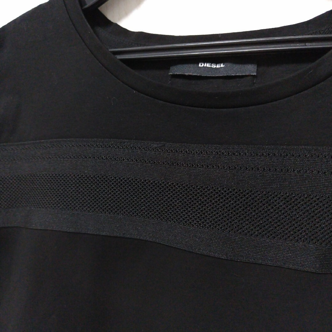 DIESEL(ディーゼル)のDIESEL☆コットンノースリーブTシャツ Sサイズ メンズのトップス(Tシャツ/カットソー(半袖/袖なし))の商品写真