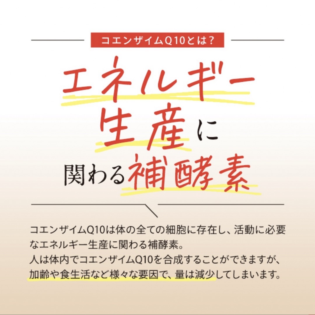 ogaland(オーガランド)の【新品未開封】オーガランド　コエンザイムQ10　約1ヶ月分 食品/飲料/酒の健康食品(その他)の商品写真