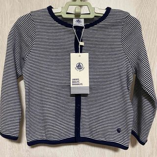 プチバトー(PETIT BATEAU)のプチバトー　カーディガン18m81cm(カーディガン/ボレロ)