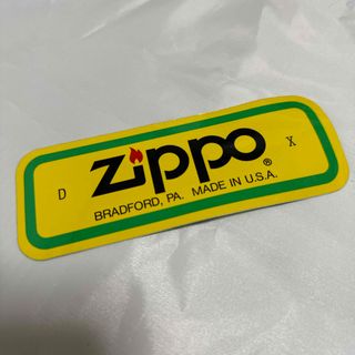 ジッポー(ZIPPO)のZIPPO ステッカー(しおり/ステッカー)