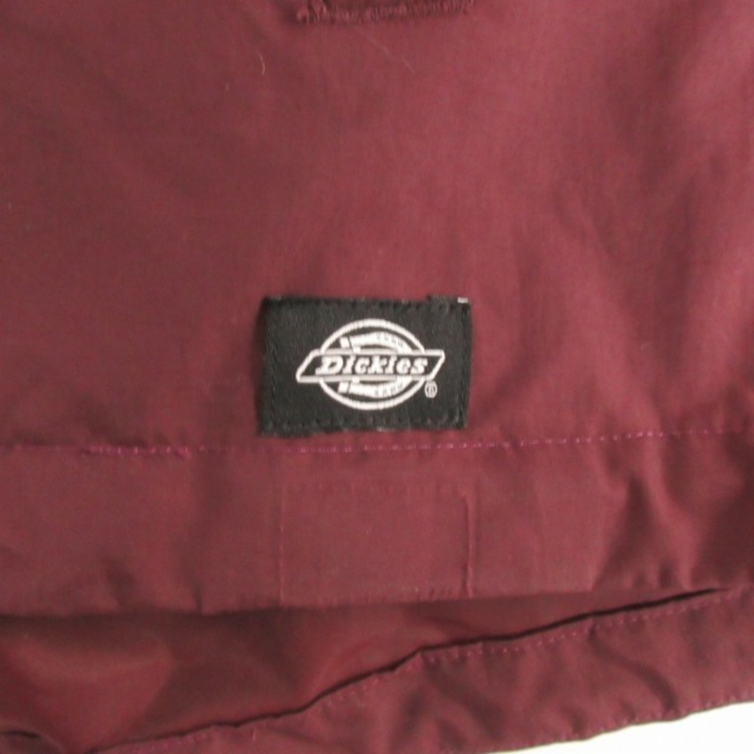 Dickies(ディッキーズ)のディッキーズ コーチジャケット シャツジャケット 長袖 赤 ワインレッド 系 メンズのジャケット/アウター(ブルゾン)の商品写真