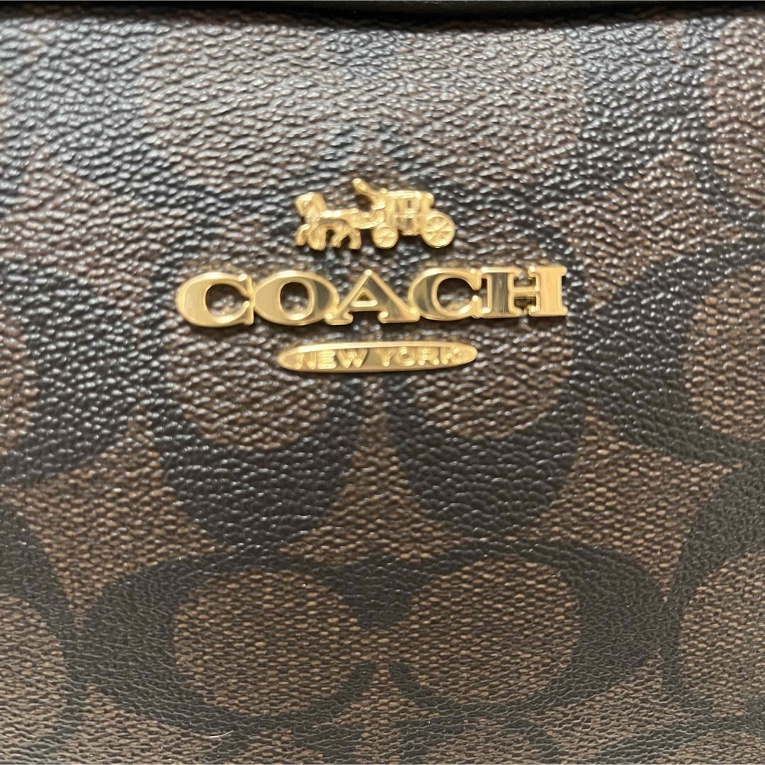 COACH(コーチ)のコーチ　coach ミニ ジェイミー カメラ バッグ・シグネチャー キャンバス レディースのバッグ(ショルダーバッグ)の商品写真