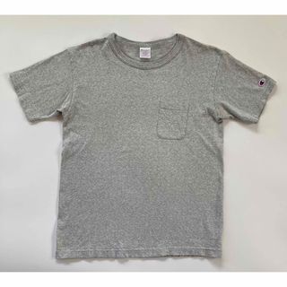 チャンピオン(Champion)のChampionアメリカ製 T1011 半袖Tシャツ M ヘザーグレー (Tシャツ/カットソー(半袖/袖なし))