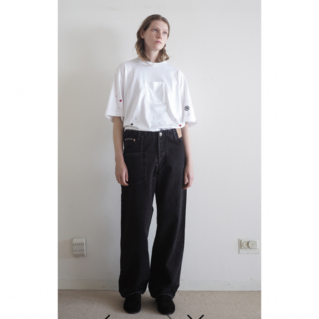 SUNSEA - sunsea altanating bk denim サイズ2 サンシー デニム SUNSEA - sunsea altanating bk denim サイズ2 サンシー デニム