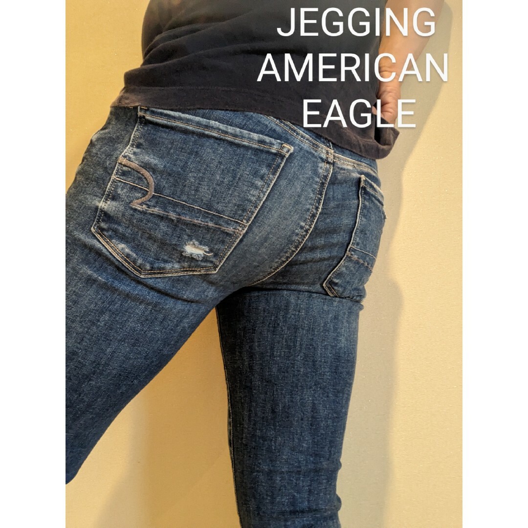 American Eagle(アメリカンイーグル)のJEGGUNG AMERICAN EAGLEストレッチスキニーデニムジーンズ メンズのパンツ(デニム/ジーンズ)の商品写真