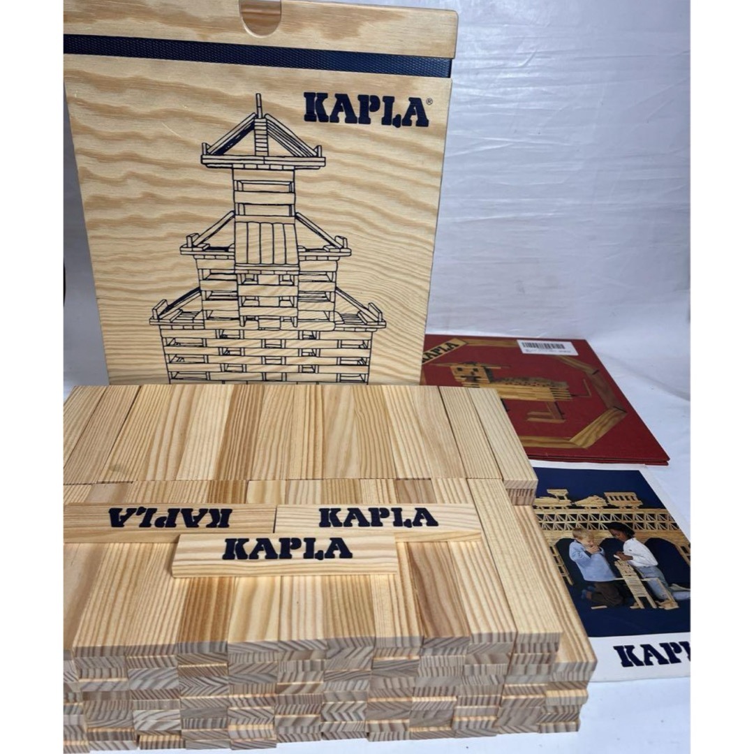 KAPLA - カプラ/KAPLA/積み木/白木の通販 by まいまい's shop｜カプラ 