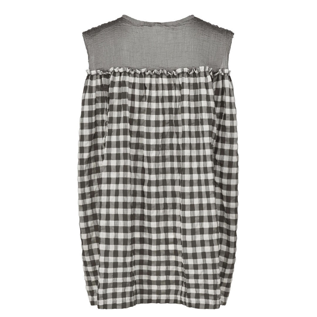 メール便送料無料対応可 me ISSEY MIYAKE GINGHAM CHECK GRAY | www