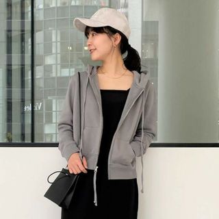 アパルトモンドゥーズィエムクラス(L'Appartement DEUXIEME CLASSE)の【NILI LOTAN/ニリ ロータン】ZIP UP HOODIE(パーカー)