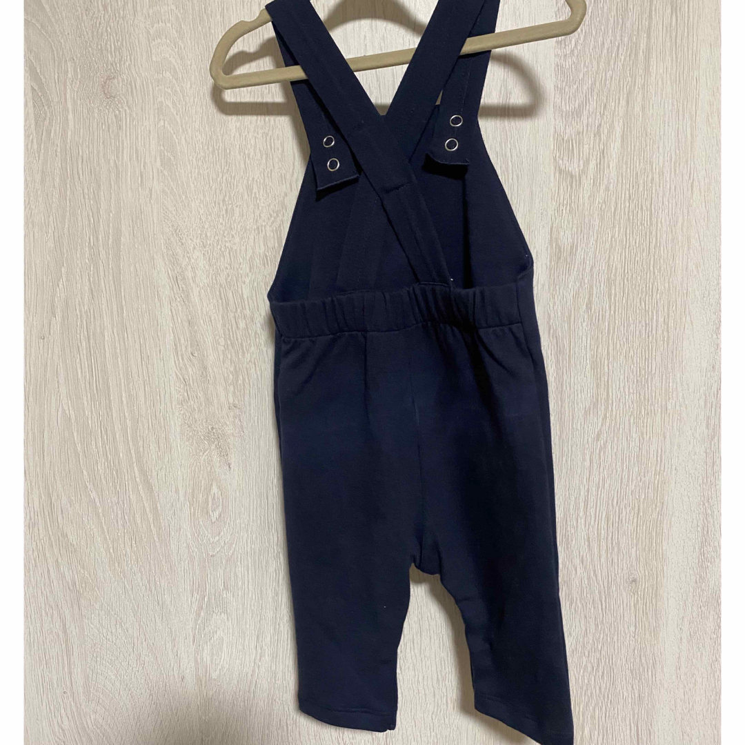 PETIT BATEAU(プチバトー)のプチバトー　サロペット　12m74cm キッズ/ベビー/マタニティのベビー服(~85cm)(ロンパース)の商品写真