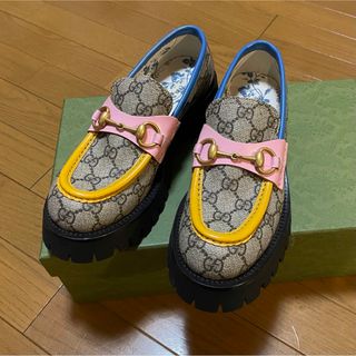 Gucci - ⚫︎GUCCIグッチホースビットBEE刺繍ローファーモカシン新品