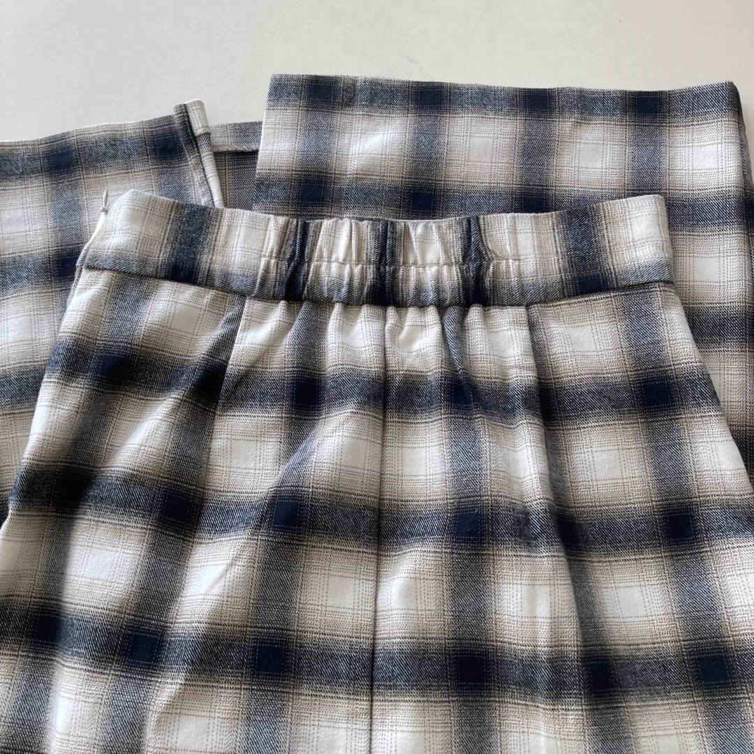 GU(ジーユー)のGU チェック タイトスカート レディースのスカート(ロングスカート)の商品写真
