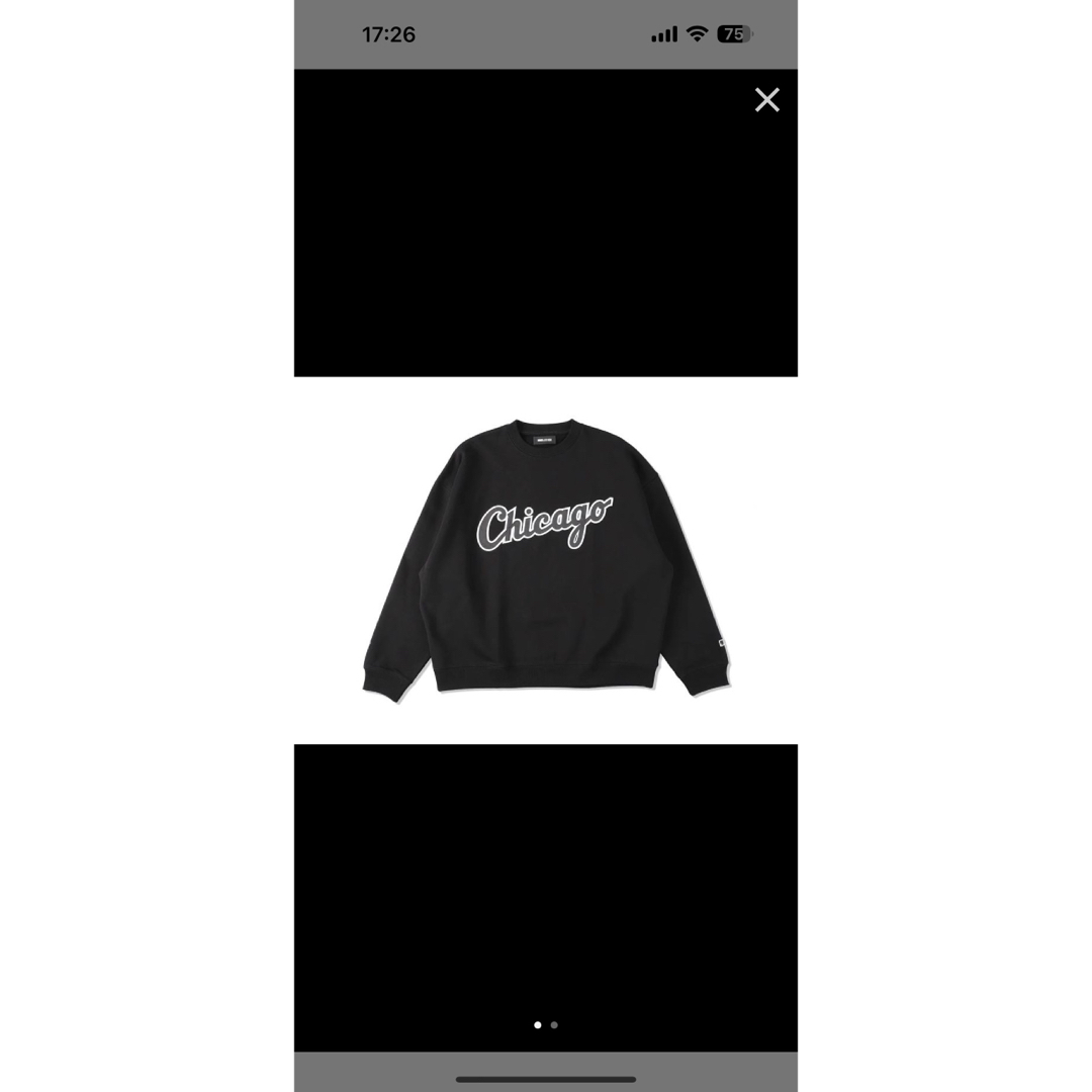 WIND AND SEA(ウィンダンシー)のWIND AND SEA MLB Crew Neck Sweat メンズのトップス(スウェット)の商品写真