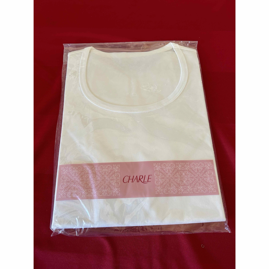 シャルレ(シャルレ)のシャルレ　Tシャツ　EE614 M  オフホワイト メンズのトップス(Tシャツ/カットソー(半袖/袖なし))の商品写真